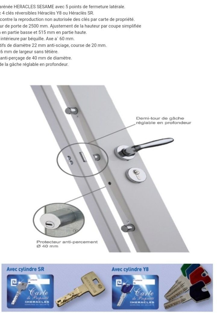 explication d'une serrure